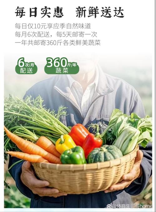 农场年度有机蔬菜配送：开启健康生活新方式
