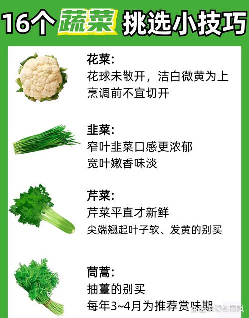 蔬菜挑选小技巧：告别买菜被坑